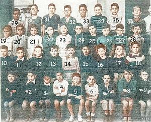 ECOLE MARAVAL GARCONS 1951 CE2